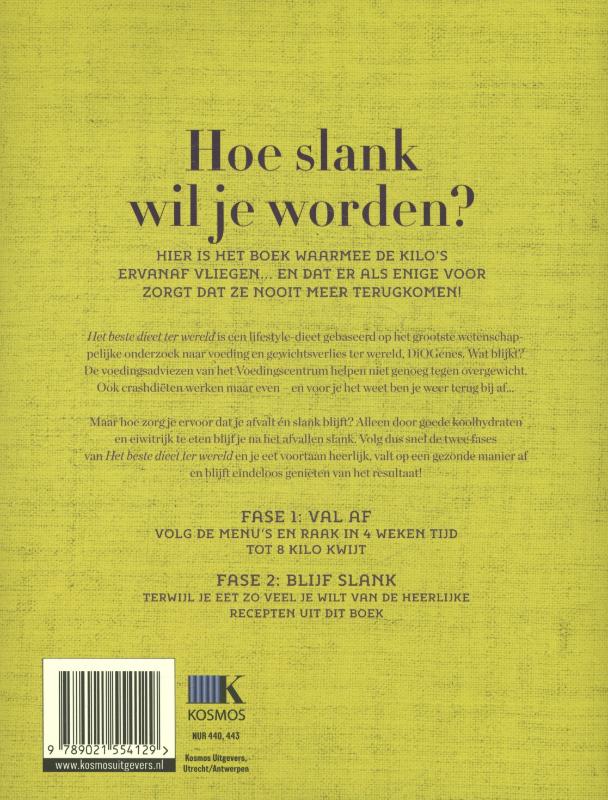 het beste dieet ter wereld kookboek