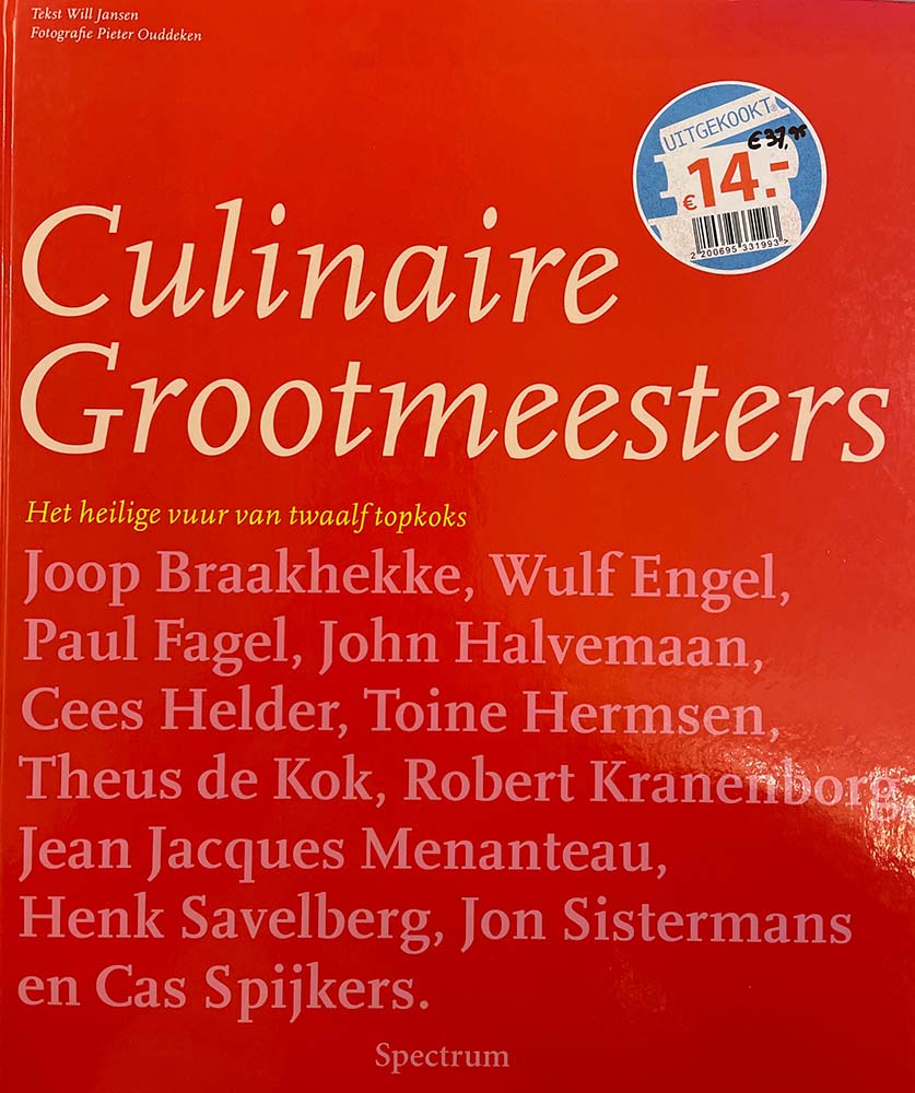 Culinaire grootmeesters – Will Jansen