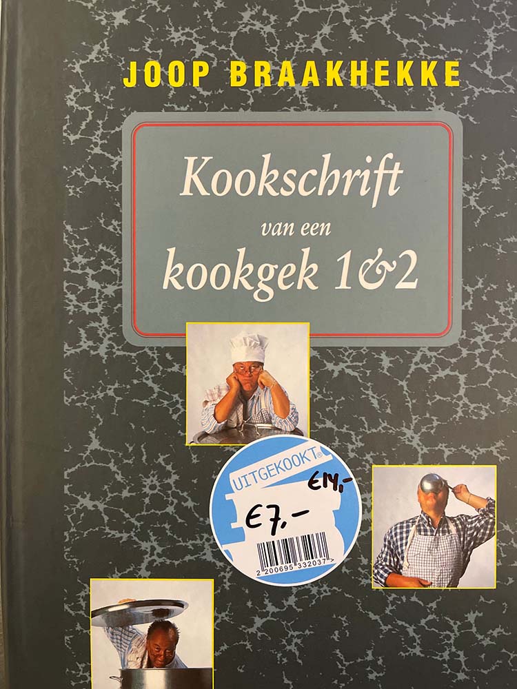 Kookschrift van een kookgek 1 & 2 – Joop Braakhekke